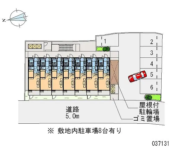 ★手数料０円★東大阪市中石切町４丁目　月極駐車場（LP）